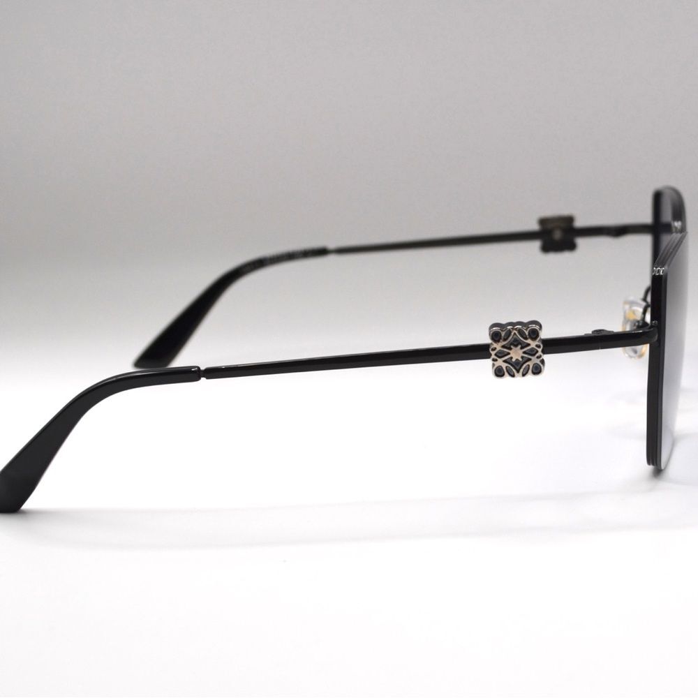 Loewe Women’s Sunglasses | Black Metal Frame | Blue/Gray Gradient Lenses - Picture 8 of 16